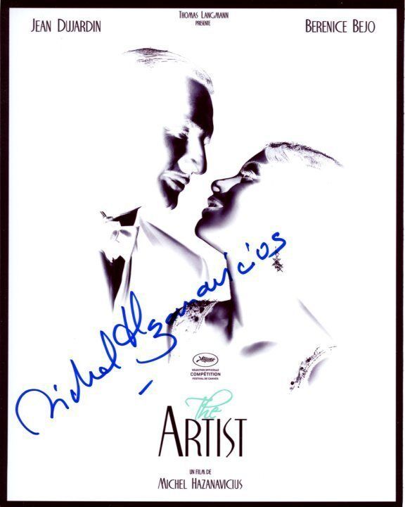 MICHEL HAZANAVICIUS signed autographed THE ARTIST Photo Poster painting