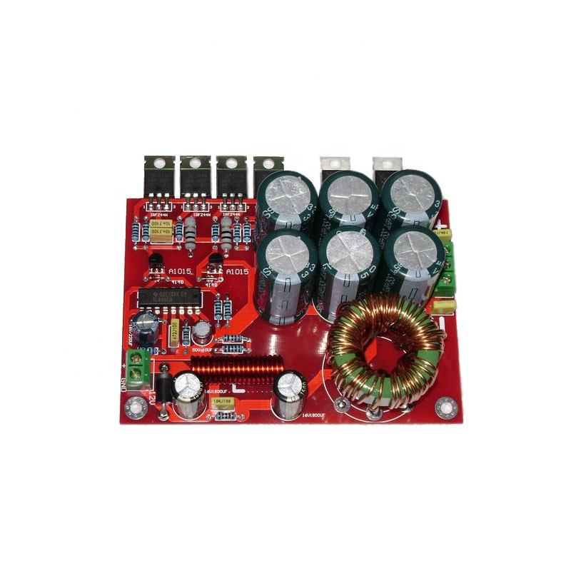 180W 12V to Dual +-32VDC Converter Power Boost Power Supply 3300uf Capacitor for 12V Cars TDA7294 Dual Amplifier Board