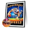 Diamond Painting -DIY Round Drill Cincinnati Tigers Football Team