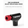 Bicycle CO2 Valve Head Kit with Foam Sleeve M&A Valves Adapter for Cycling