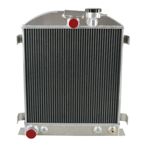 Alloyworks 4 Row Aluminum Radiator For 1932 Ford High Hi Boy /Hot Rod Flathead V8