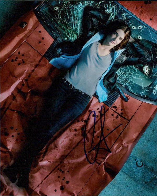 Cobie Smulders (Stumptown) signed 8x10 Photo Poster painting COA