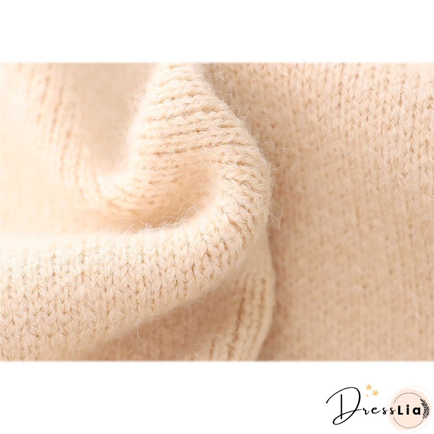 Pastoral Illustration Vest Sweater