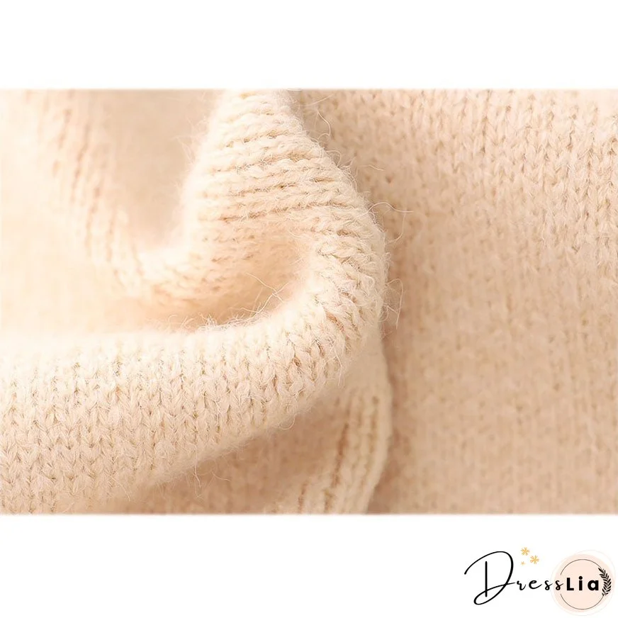 Pastoral Illustration Vest Sweater