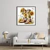 Sunflowers And Boots-11CT Stamped Cross Stitch 40*40cm/15.75*15.75in tapestrymarket