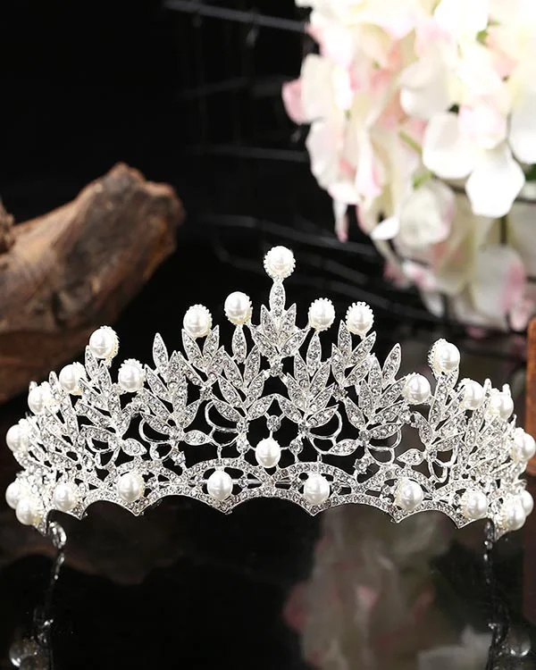 Crystal Pearl Hair Accessories