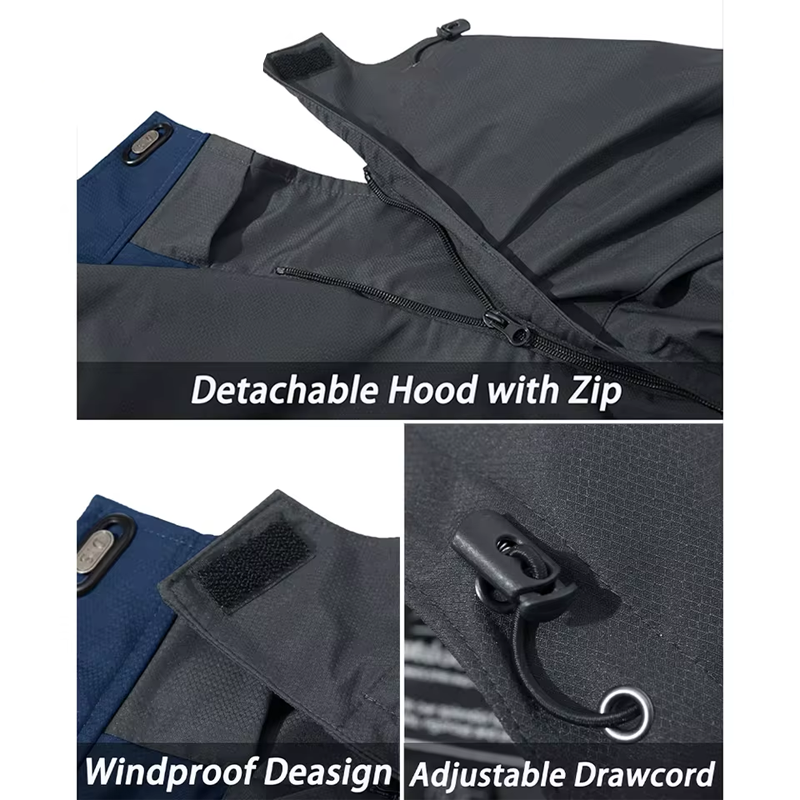 The North Face®Férfi vízálló és szélálló kabát kapucnival