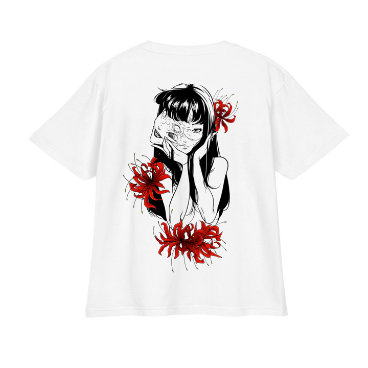 "Tomie X Flowers" Oversized T-Shirt