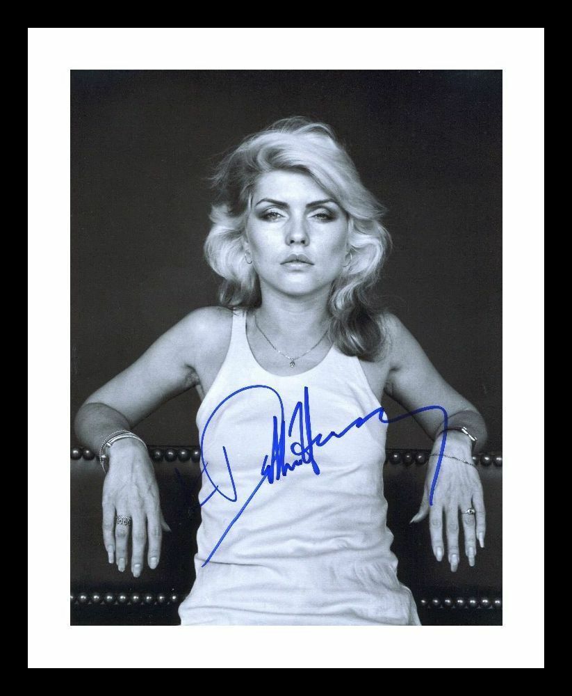 Debbie Harry Autograph Signed & Framed Photo Poster painting 2