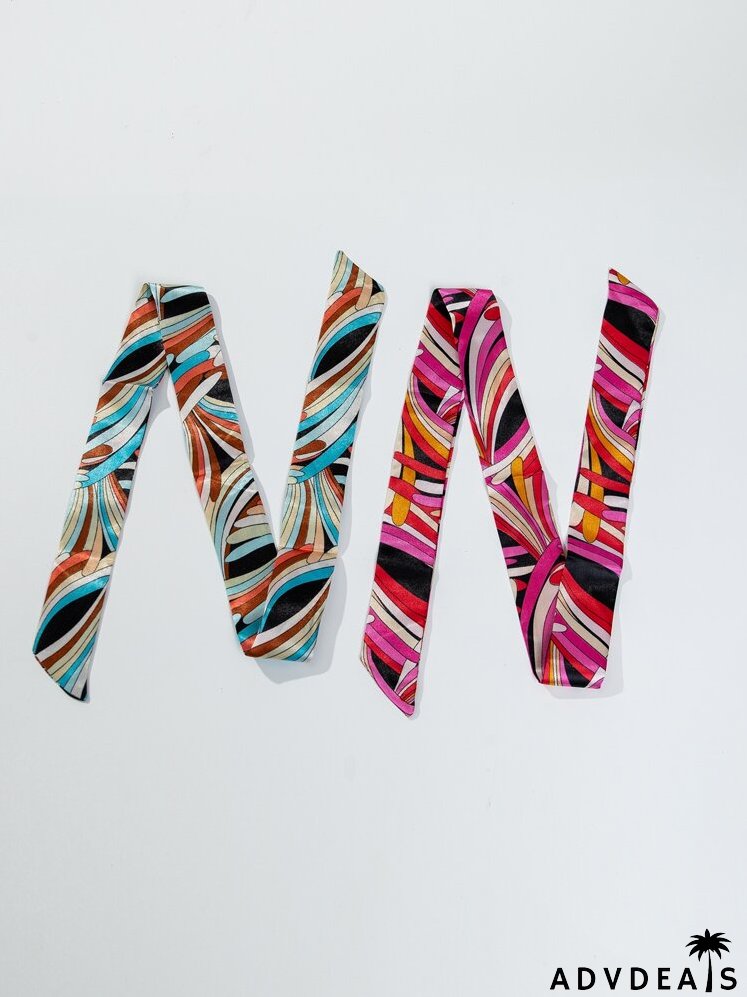 2pcs Graphic Hair Band