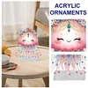 Marine Animal Special Shaped Diamond Painting Tabletop Ornaments Kit (Jellyfish)