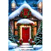 (40*60cm)Christmas House - Full Round Drill Diamond Painting