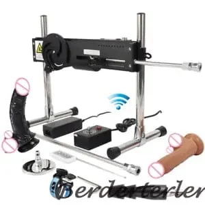pornhint Pornhint Quite Remote Vibrator Sex Machine 120wStrong Machine Vac-U-Lock Dildo Attachment