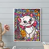 uk.everydayedeals Diamond Painting - Full Round - Calico Cat(50*60cm)