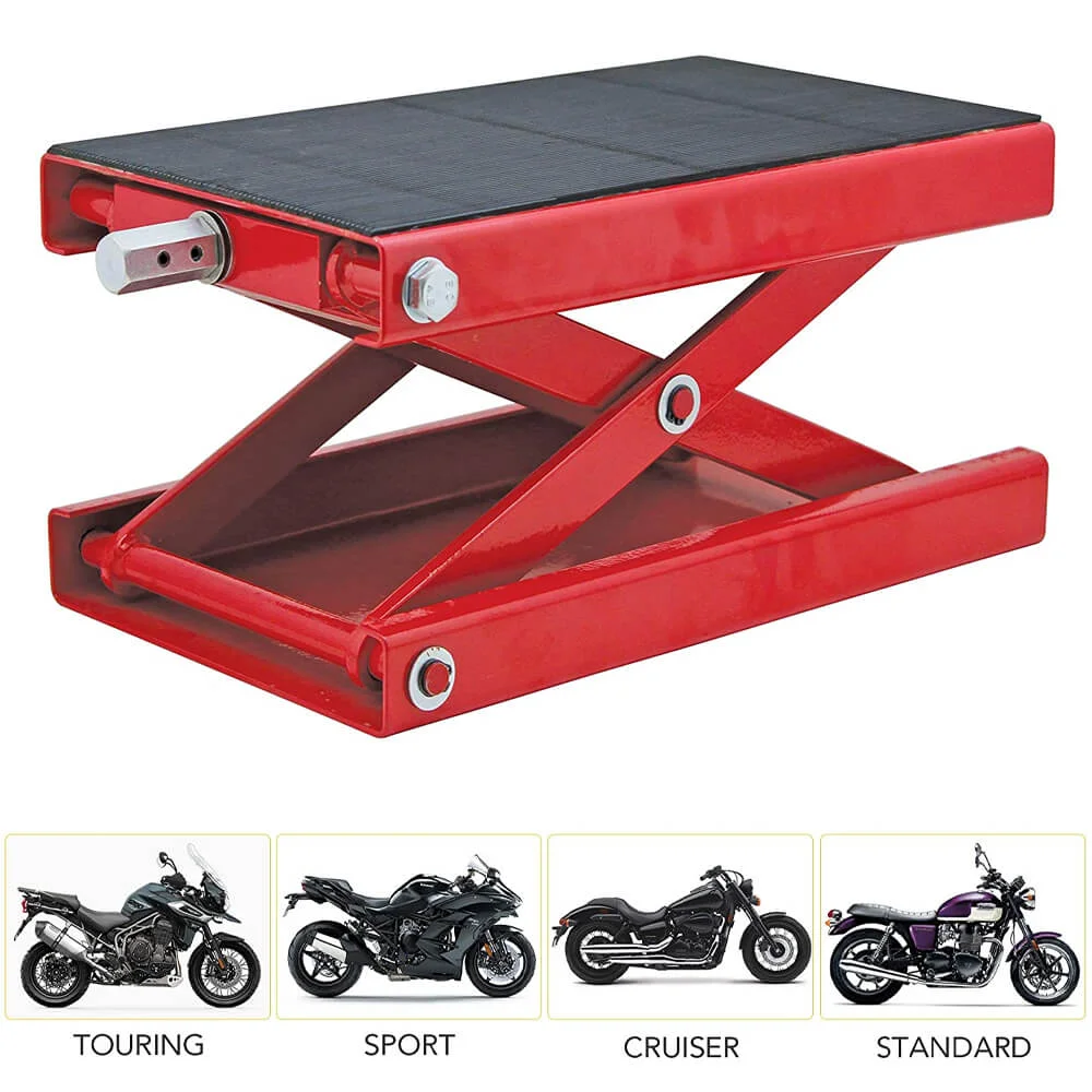 Wide Deck Motorcycle Scissor Jack