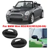 2pcs Black Rear-View Caps Car Accessories for Mini Cooper R50 R53 R52 00-08 Year