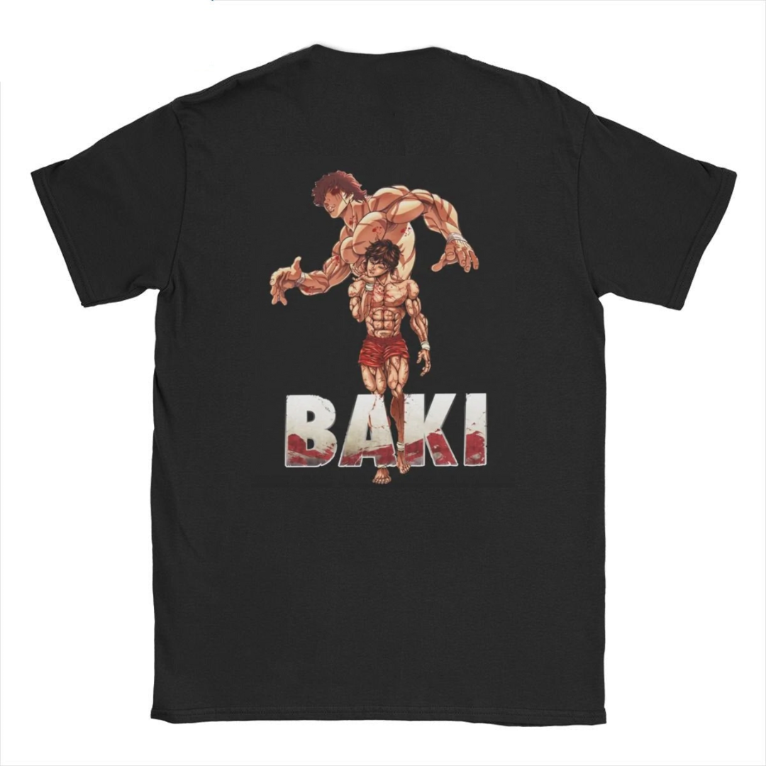 BACKPRINT BAKI NECK CRACK TEE