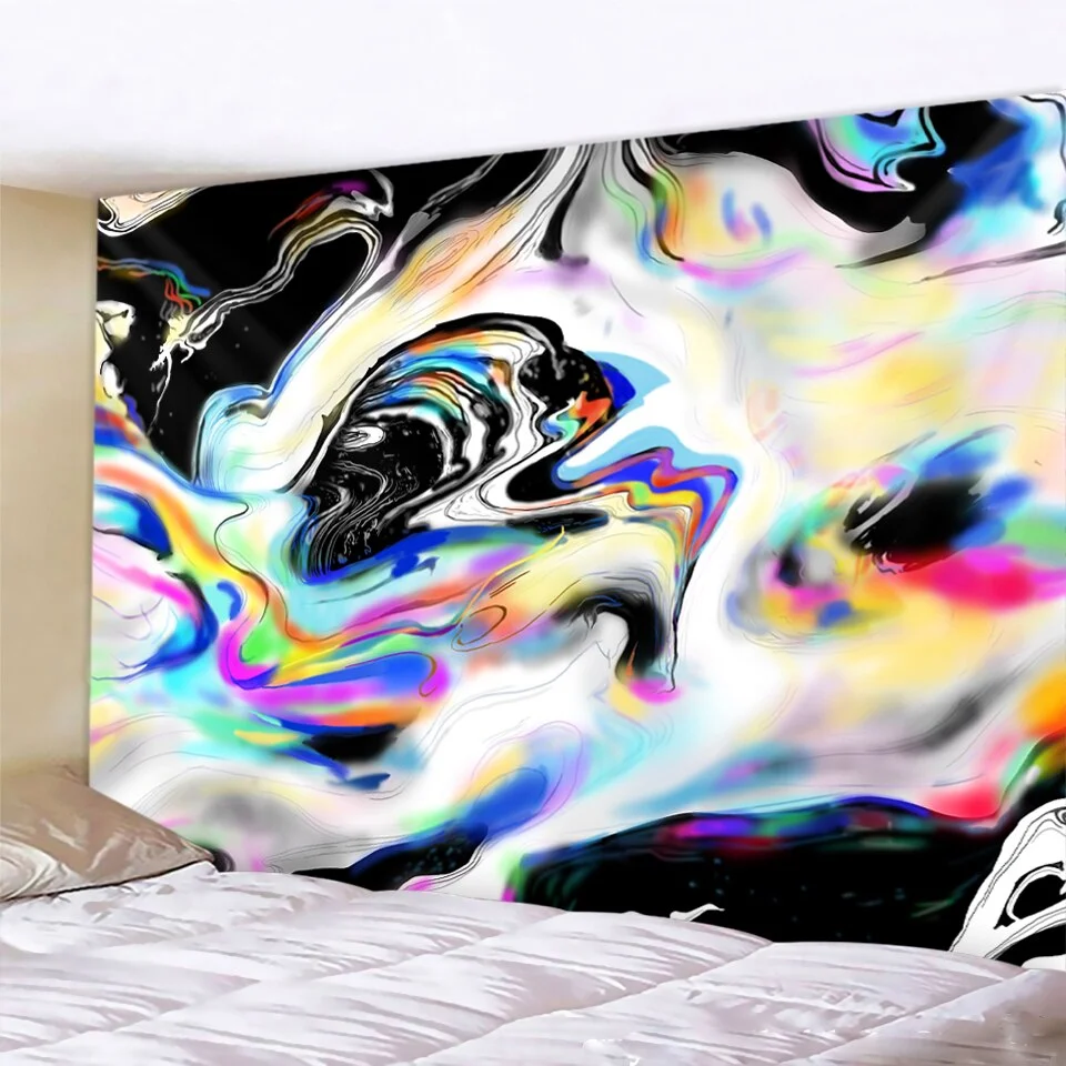 Nigikala living room home Art Deco tapestry Mandala tapestry Bohemian hippies witchcraft background cloth travel mattress