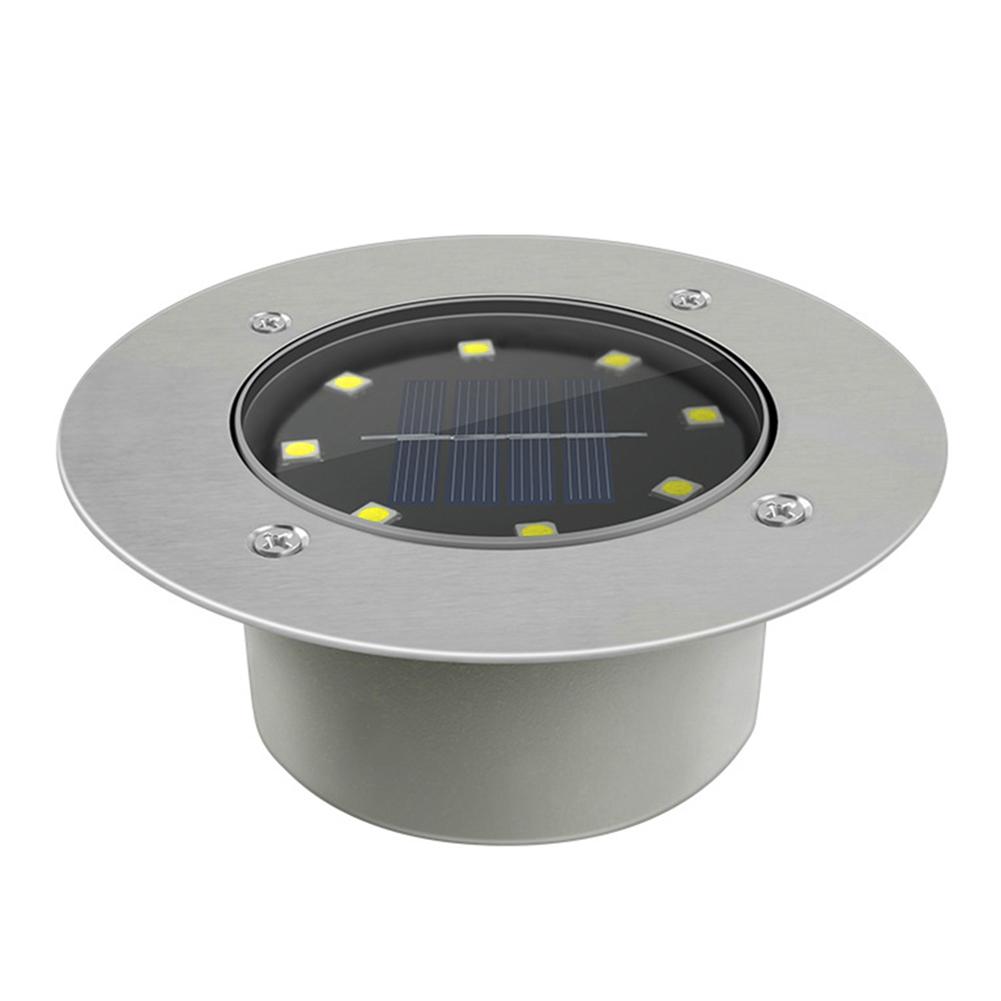 

8LED Solar Underground Waterproof Buried-Solar Light, Warm white, 501 Original