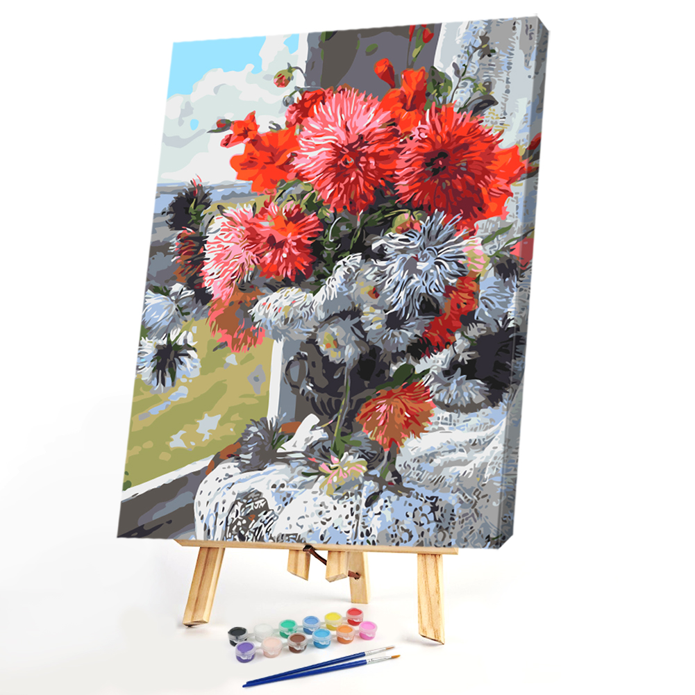 

40*50CM Paint By Numbers-Flowers, 501 Original