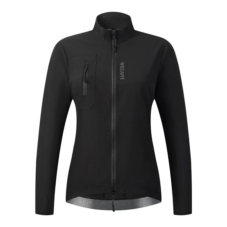 Women's Cycling Jacket Windshirt YKK Full Zip Coat