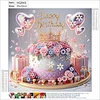 Diamond Painting-DIY Crystal Rhinestone Birthday Cake(Box Packaging)