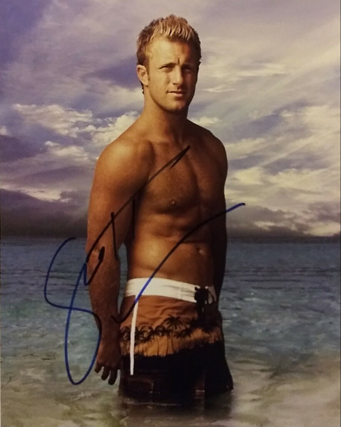 Scott Caan signed 8x10