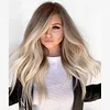 Hot New Pretty Wave Brown Mixed Gold Wig