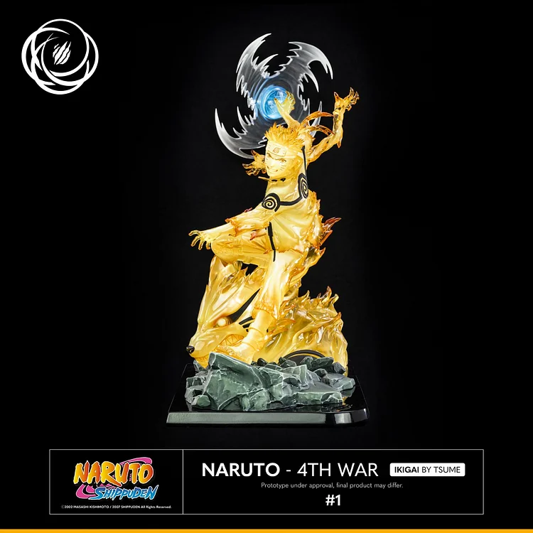 In Stock Naruto Shippuden Statue 1/6 Ikigai by Tsume Naruto 36cm