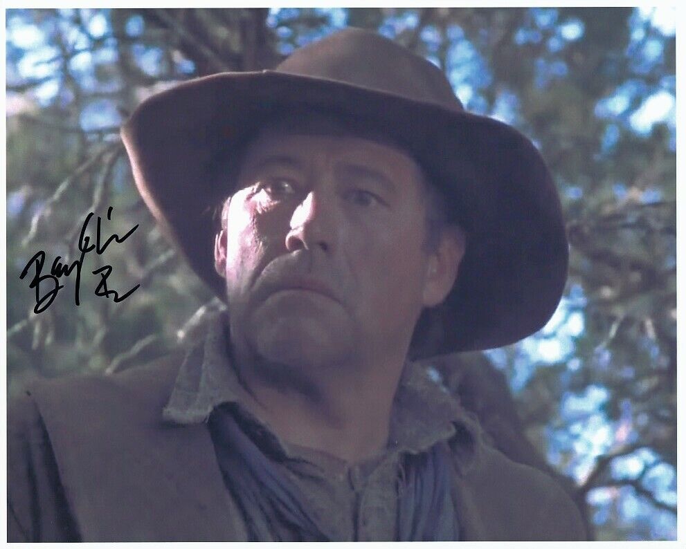 BARRY CORBIN hand-signed LONESOME DOVE color 8x10 w/ lifetime coa ROSCOE CLOSEUP