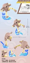 Bruno's Fighting Type Team VS Red's Team - Pokemon Resin Statue - QN Studios