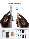 ACASIS 10Gbps Magnetic M.2 NVMe SSD Enclosure & USB C Docking Station with Cooling Fan for iPhone 17/16/15 Pro/Pro Max/Plus,Tool Free Installation,Support Size 2230/2242/2260/2280 B+M M-Key