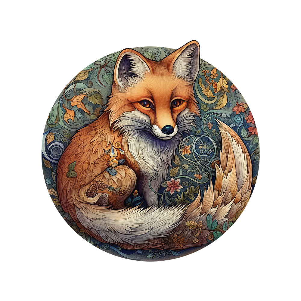 Fox Wooden Jigsaw Puzzle