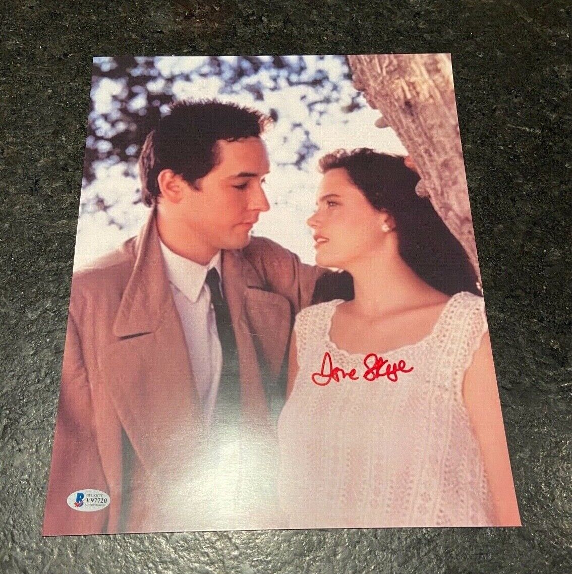 * IONE SKYE * signed 11x14 Photo Poster painting * SAY ANYTHING * BECKETT COA * 6