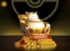 Lucky Rich Snorlax - Pokemon Resin Statue - TaiYangMoWan Studio