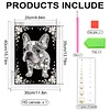 Ein Welpe speziell geformte 5D-DIY-Teilbohrer-Diamant-Malset, Heimkunst 30x40cm.