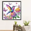 Diamond Painting-DIY Crystal Rhinestone Flower Bird