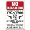 Warning - Vintage Metal Signs(12*16Inch) - Warning