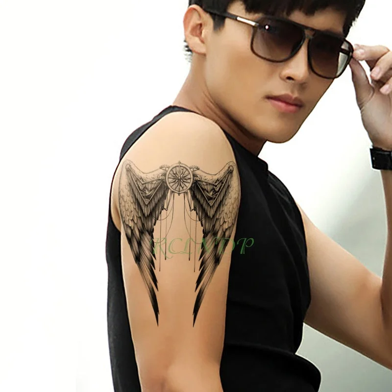 Waterproof Temporary Tattoo Sticker stripe Bar code streak line Fake Tatto Flash Tatoo Totem Back leg Abdomen Arm for Men Women