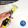 Rechargeable Rasoir et tondeuse &eacute;lectriques humides et secs pour hommes