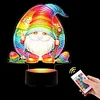 Acryl Zwerg Ei doppelseitig - 5d DIY Bastellampe