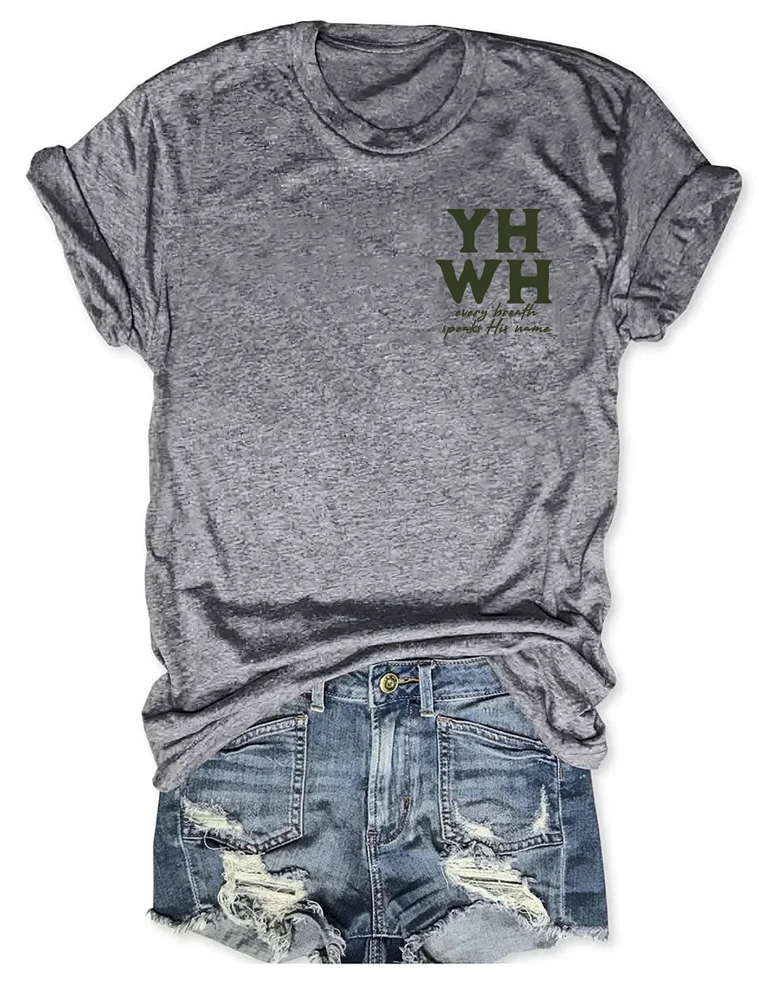 Yhwh Lungs Christian T-shirt