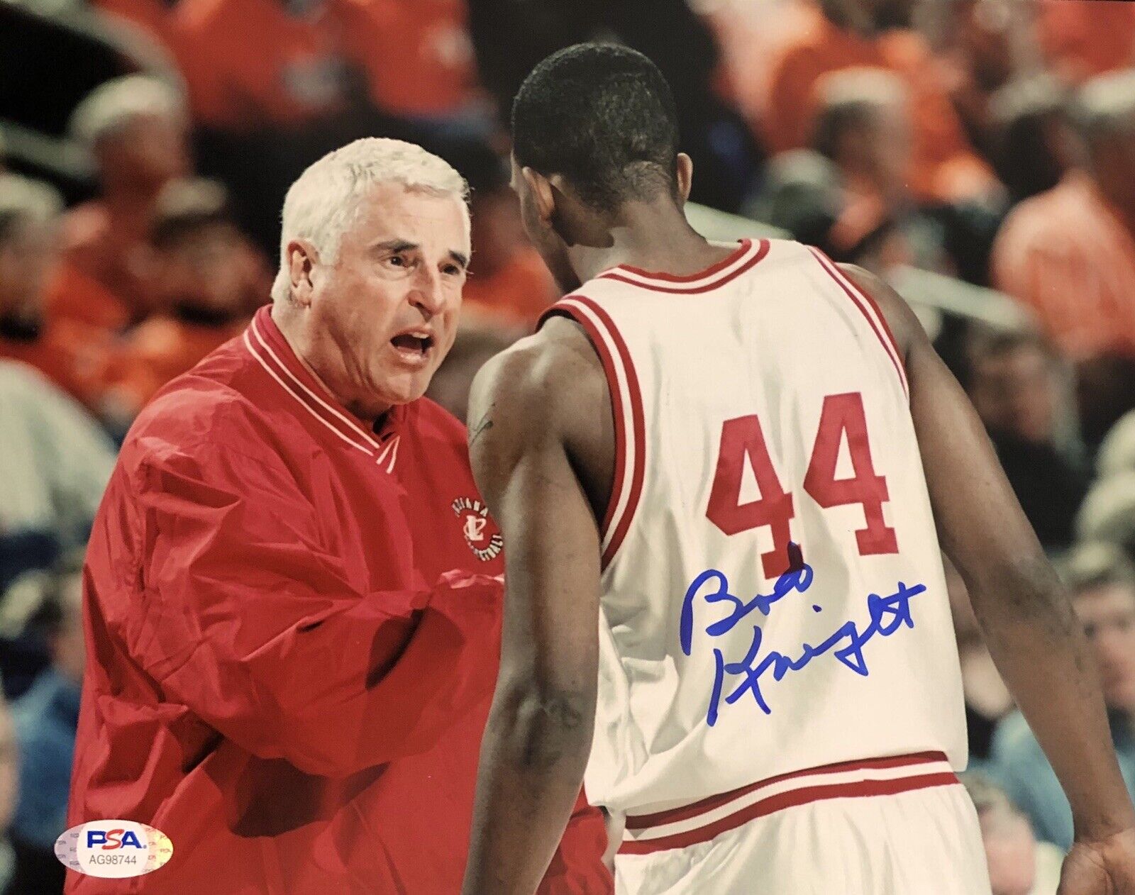 Bobby Knight Signed Autographed Indiana Hoosiers 8x10 Photo Poster painting General Psa/Dna