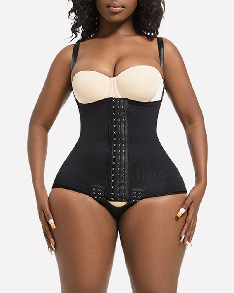 Waist-Cinching Hip-Lifting Bodysuit