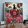 (Pre-Framed)Love-Special Shape Diamond Painting Kit(25x25cm)