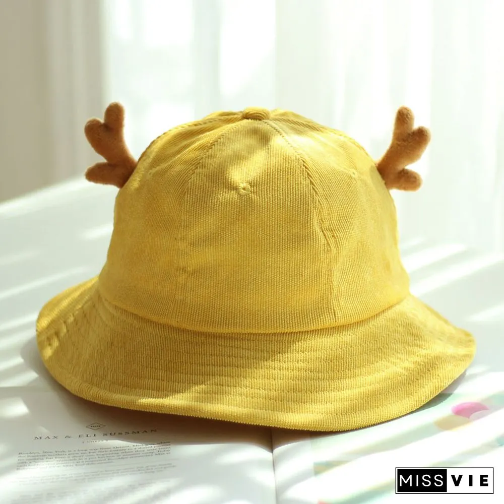 Cat Ears Angel Devil Antlers Fisherman Hat