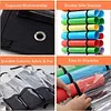 24 Compartments Vinyl Storage Organizer with 2 Hooks and 1 Hanging Straps Craft Vinyl Storage Rack for Diamond Art Painting Kits (Gray)