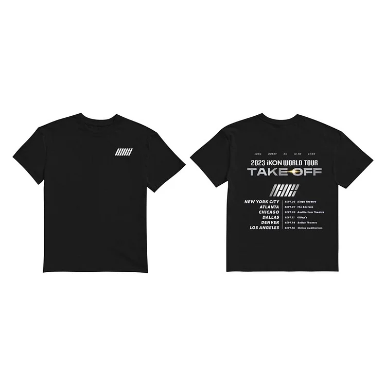 iKON 2023 World Tour : TAKE OFF Logo T-Shirt