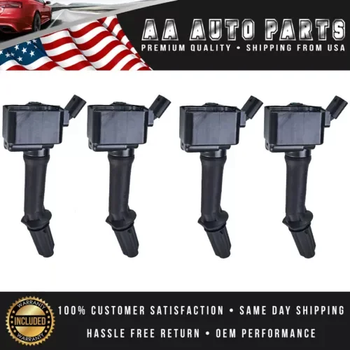 Dronehint 4 Ignition Coil For Turbocharged Chevrolet Malibu, Cruze, Buick Encore UF802 (For: GMC) Parts
