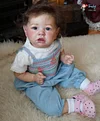 20" Nora Truly Reborn Baby Doll Girl, Realistic Newborn Toddler Baby Doll - RBBI-Myrebornbabydoll&reg; Myrebornbabydoll&reg;